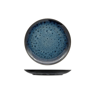 GALAXIA-PIATTO PIANO BOSS IN STONEWARE