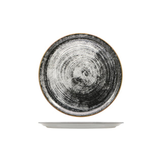 BLACK ROUND-PIATTO PIZZA NAPOLI DECORATO