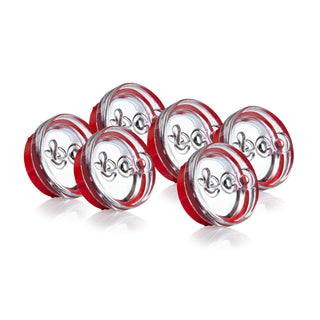 ECO - TAPPI PER BOTTIGLIA COLORE ROSSO