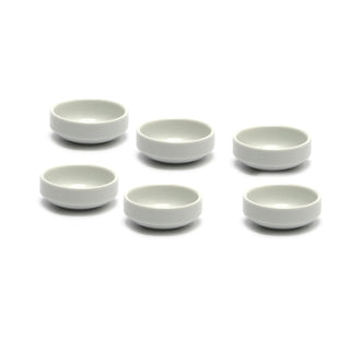 JUSTWHITE-CONFEZIONE 6 COPPETTE TONDE CM.6,4X6,4XH.2,3