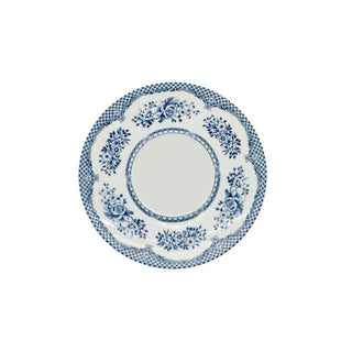 FLORENCE PROVENCE BLU- PIATTO PIANO GOURMET SOLO FALDA DECORATA DIAMETRO CM 28