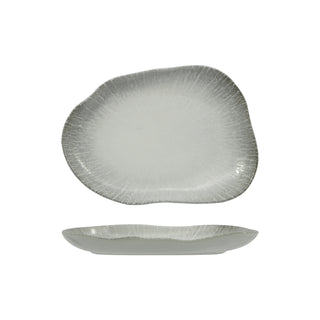 RADIUS-PIATTO PIANO ORGANIC CM.17 IN PORCELLANA DECORATA