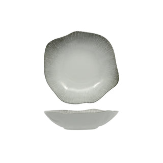 RADIUS-PIATTO FONDO ORGANIC CM.23 IN PORCELLANA DECORATA