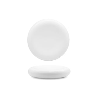 SELECTA-PIATTO ALTO TONDO BIANCO IN PORCELLANA