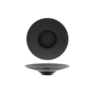 BLACK DAZZLE- PIATTO PASTA GOURMET CM 28 - ALLUMINA