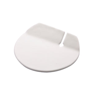 ROUND - POGGIAPOSATE BIANCO MATT CM 10