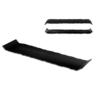 KORA-PIATTO RETT.NERO SEMIOPACO
