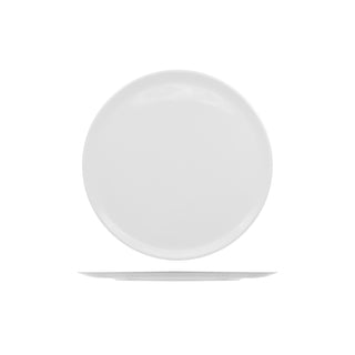TINA WHITE-PIATTO PIZZA BACKSTAMP LIONESS A STAMPO