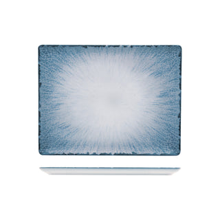 IRYS BLUE - PIATTO RETT.31X24 S.MARINO PORCELLANA