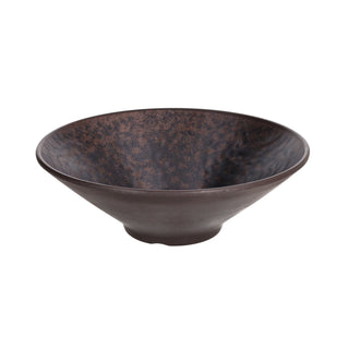 SHOW PLATE CORTEN MELAMINA-BOWL 25CM