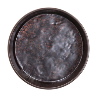 SHOW PLATE CORTEN MELAMINA-COPPETTA 12CM