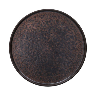 SHOW PLATE CORTEN MELAMINA-PIATTO EDGE 30CM