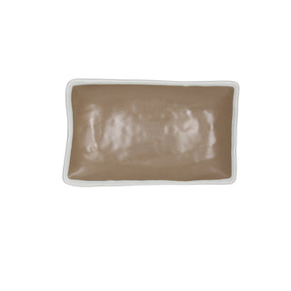 SHOW PLATE MARINA & CLAY MELAMINA-PIATTO RETT.26.5 CM