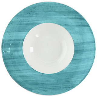 RUSH BLUE-PIATTO FONDO GOURMET CM 27