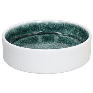 ELIPSE WHITE TEAL- DOUBLE FACE BOWL 12 CM