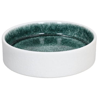 ELIPSE WHITE TEAL- DOUBLE FACE BOWL 16 CM