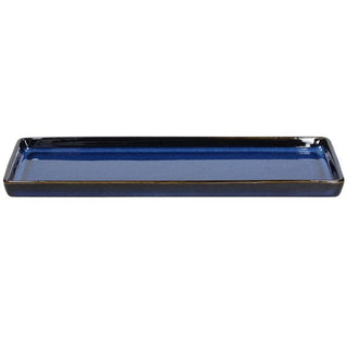 JAP BLUE - PIATTO SUSHI ROLL CM 22X8