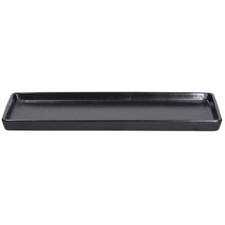 JAP BLACK -PIATTO SUSHI ROLL CM 22X8