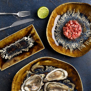REEF OYSTER -PIATTO PIANO CM 28