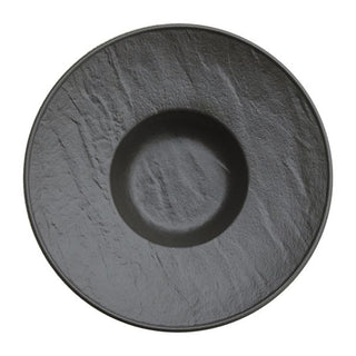 VULCANIA-BLACK PIATTO FONDO GOURMET CM 27, misura int. 12cm
