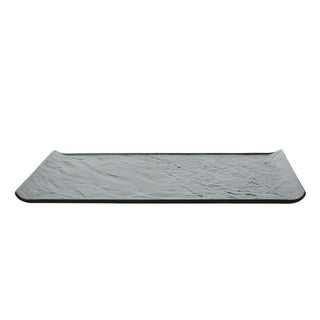 VULCANIA -BLACK PIATTO RETT. CM 33,5X20,5